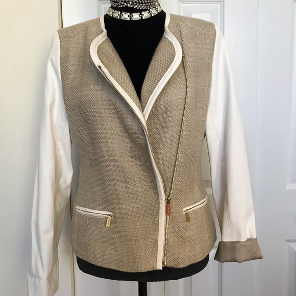 Calvin Klein women's moto jacket - Picture 3 of 10